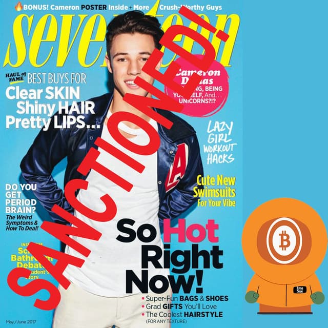 Seventeen and Sanctioned | Bitcoin News
