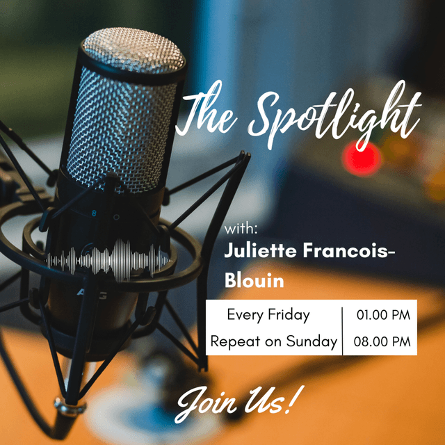 The Spotlight with Juliette Francois-Blouin