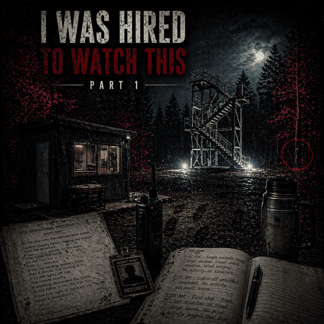 I Took a Security Job Watching a Staircase in the Woods. I Thought It Was a Joke Until Something Used It! (Part 1)