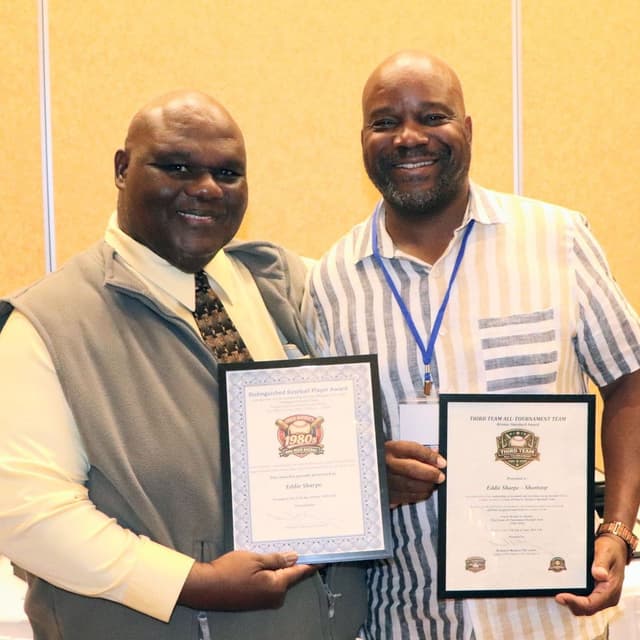 Eddie Sharpe  Honoring Coach Mayden @ Team  Reunion 6/27/2026