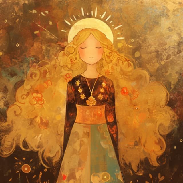 she stands before me as a living child - #4460 (98R32 percent 76 left) by chair house 260301