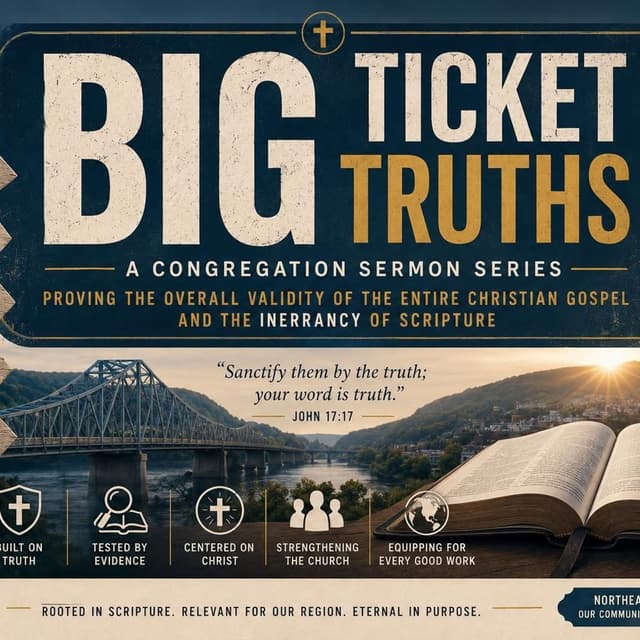 Pastor Ben 8-30-26 Big Ticket Truths Week 15