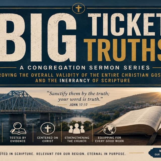 Pastor Ben 8-9-26 Big Ticket Truths Week 12
