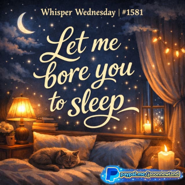 (Short  Music) Whisper Wednesday  #1581 Let me bore you to sleep  Jason Newland  25th March 2026
