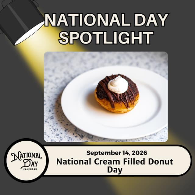National Cream Filled Donut Day