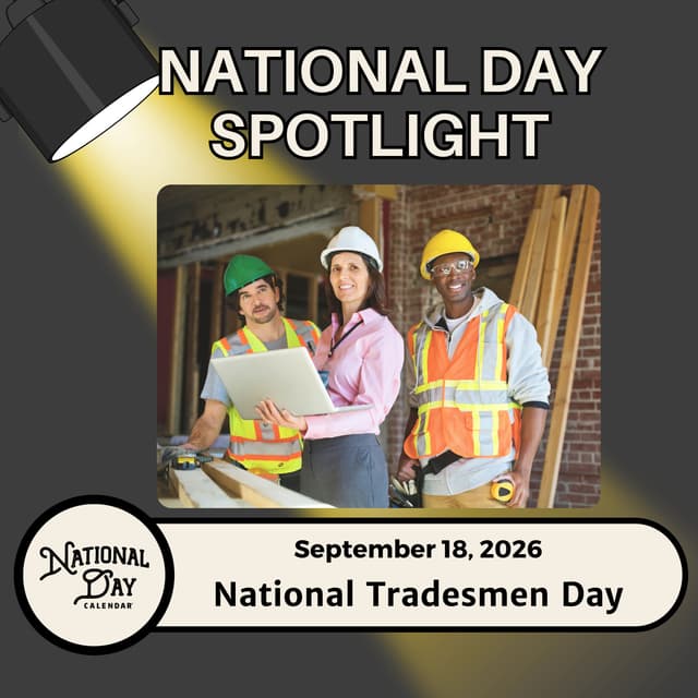 National Tradesmen Day