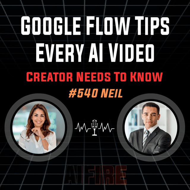 #540 Neil: Google Flow Tips Every AI Video Creator Needs To Know