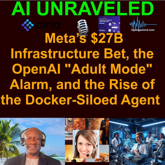 [DAILY NEWS RUNDOWN] Meta’s $27B Infrastructure Bet, the OpenAI "Adult Mode" Alarm, and the Rise of the Docker-Siloed Agent (March 16th 2026)