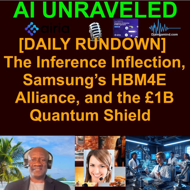 [DAILY NEWS RUNDOWN] The Inference Inflection, Samsung’s HBM4E Alliance, and the £1B Quantum Shield (March 17th 2026)