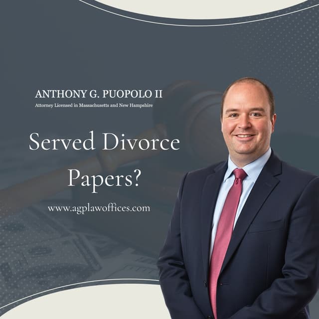 What to Do If You’re Served With Divorce Papers in Massachusetts
