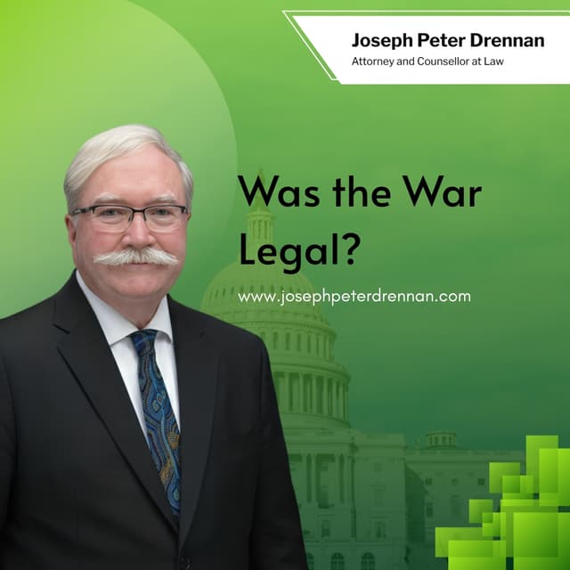 When Is War a Crime? International Law and the Conflict with Iran