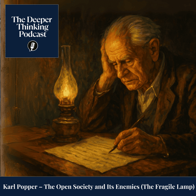 Karl Popper – The Open Society and Its Enemies (The Fragile Lamp) - The Deeper Thinking Podcast