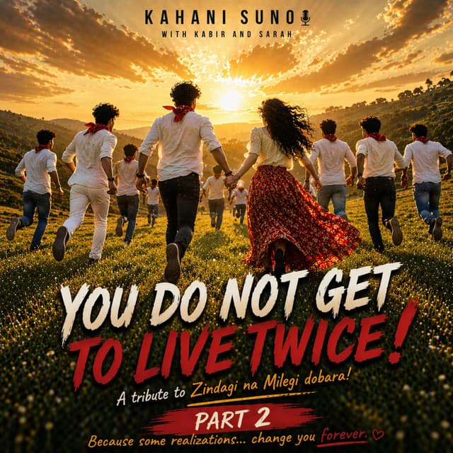 Story 21, Part 2: You do not get to live twice - A coming of age story about friendship, love and life - A tribute to Zindagi na milegi dobara!