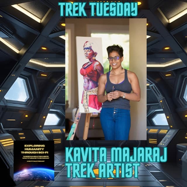 Star Trek Artist Kavita Maharaj — Captures the Soul of the Final Frontier