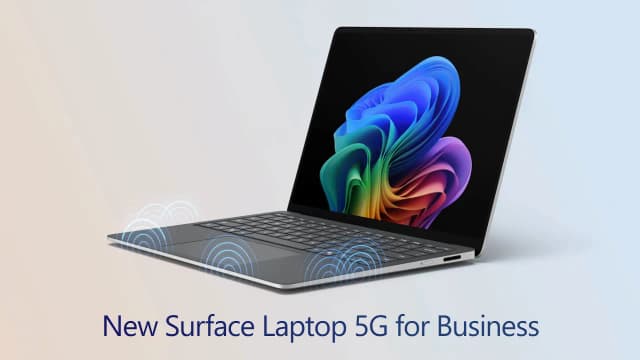 New Surface Laptop 5G for Business, Copilot+ PC