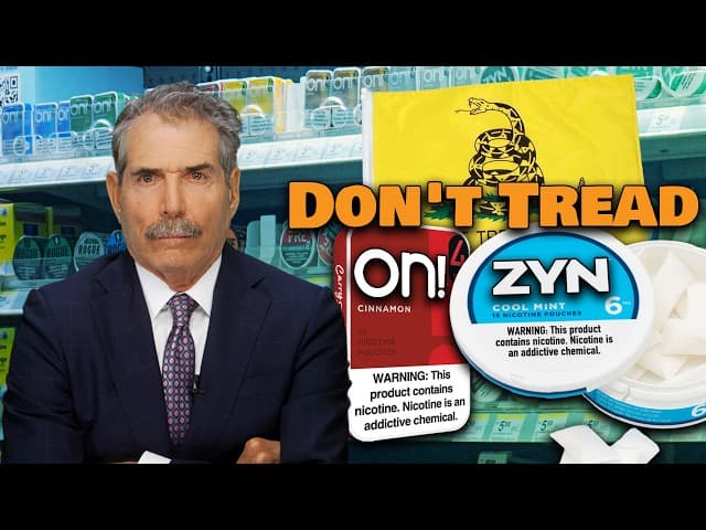 Nicotine Pouch Panic: How Government Keeps People Smoking