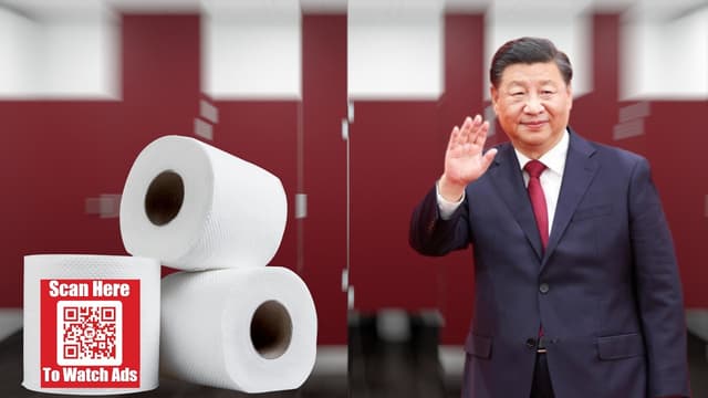 China Is Forcing People To Watch Ads for Free Toilet Paper