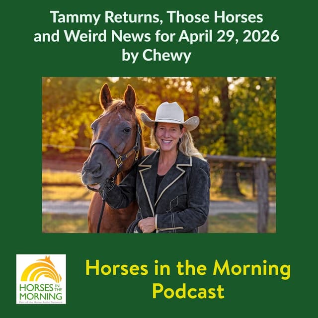 Tammy Returns, Those Horses and Weird News for April 29, 2026 by Chewy - Horses in the Morning