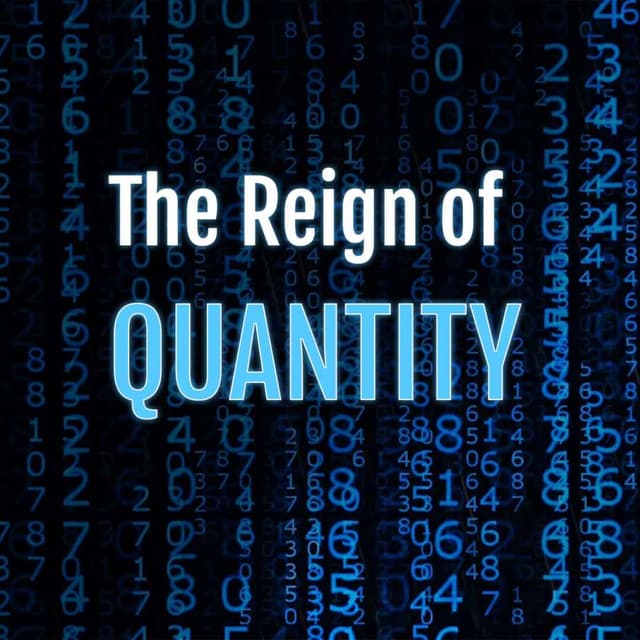 The Reign of Quantity & the Truth About Our Time with Mario Garza of Symbolic Studies | Vibe Rant ep 155