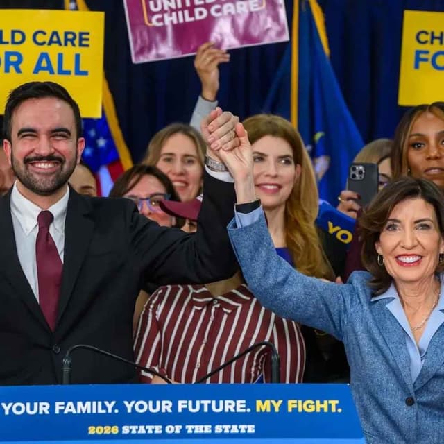 Kathy Draws First Blood (for Zohran's Affordability Agenda)