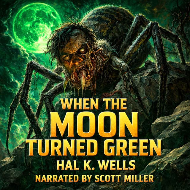 When the Moon Turned Green by Hal K. Wells