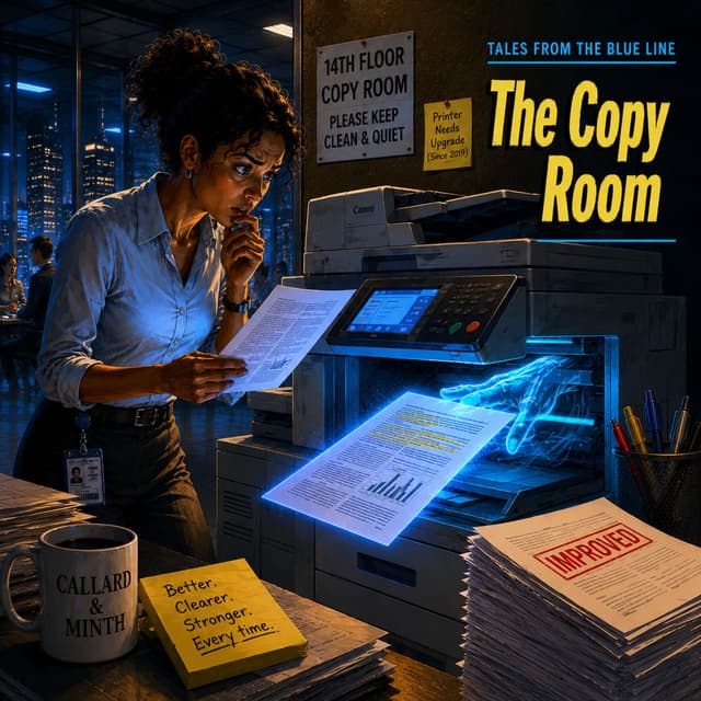 Tales From the Blue Line - The Copy Room