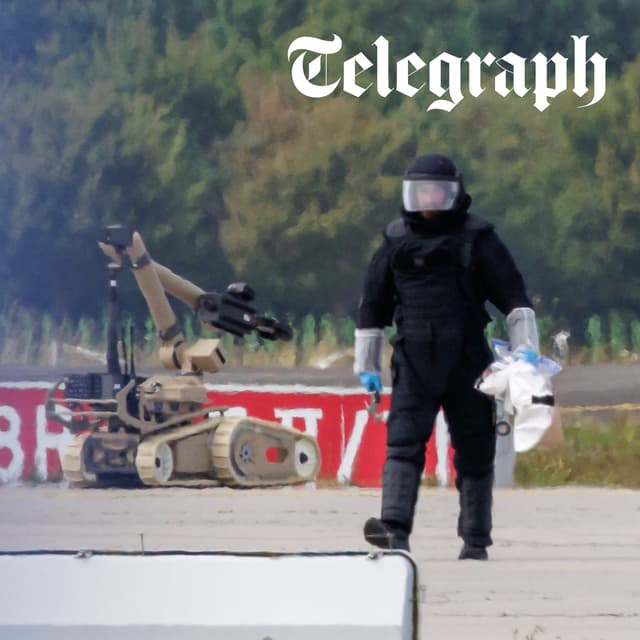 Moscow blamed for explosive drone at German airport & fuel queues return to Russia as Ukraine hits refineries