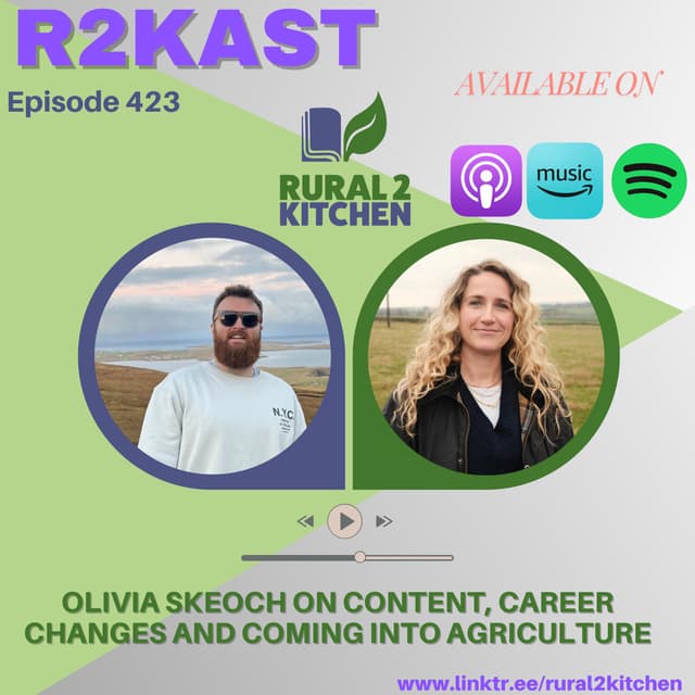 R2Kast 423 β Olivia Skeoch on content, career changes and coming into agriculture