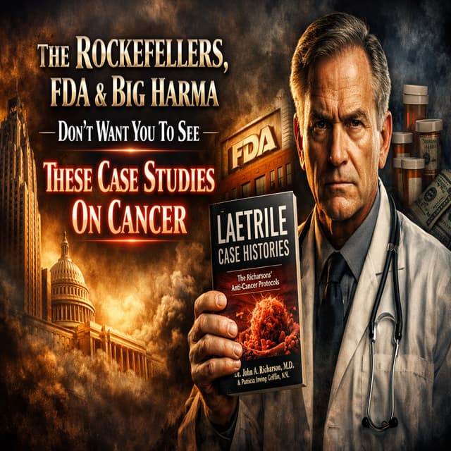 The Rockefellers, FDA & Big Harma Don't Want You To See These Case Studies On Cancer