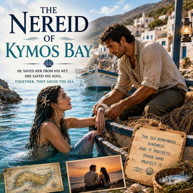 376 | Short Story: The Nereid of Kymos Bay (Intermediate English Story)