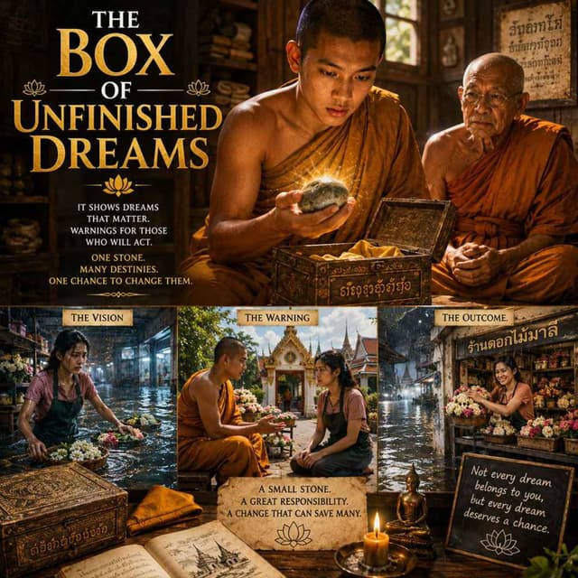 378 | Short Story: The Box of Unfinished Dreams (Intermediate English Story)