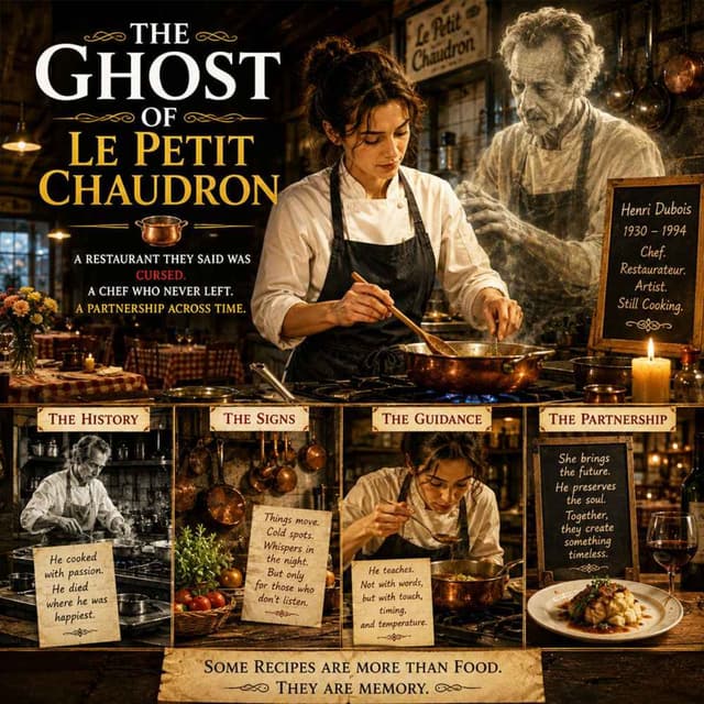 382 | Short Story: The Ghost of Le Petit Chaudron (Intermediate English Story)