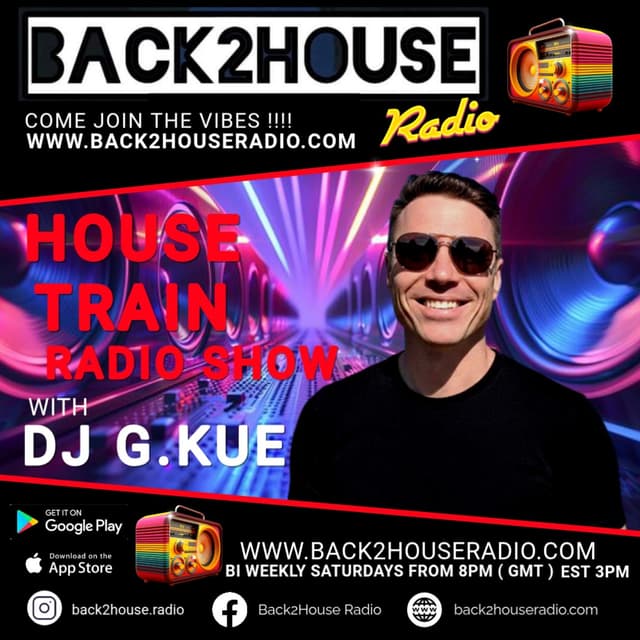 Back2House Radio - House Train Radio Show - DJ G.KuE - 19/09/2026