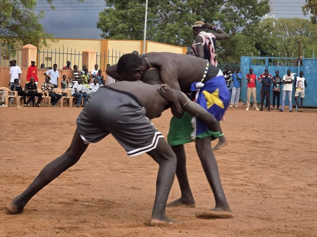 FEATURE | Wrestling Arena in South Sudan - Where Strength Meets Peace