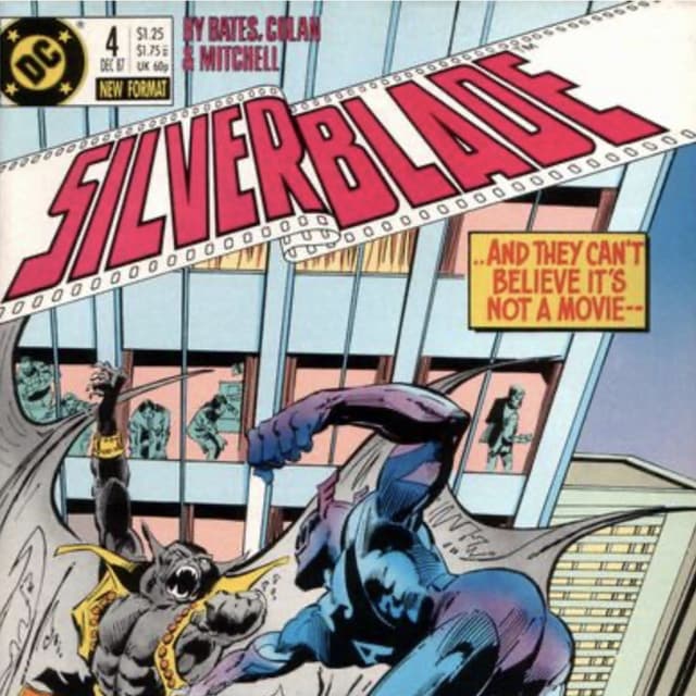 The Bronze Age of Horror Comics! Silverblade 4, 1987 w/Jeremiah!
