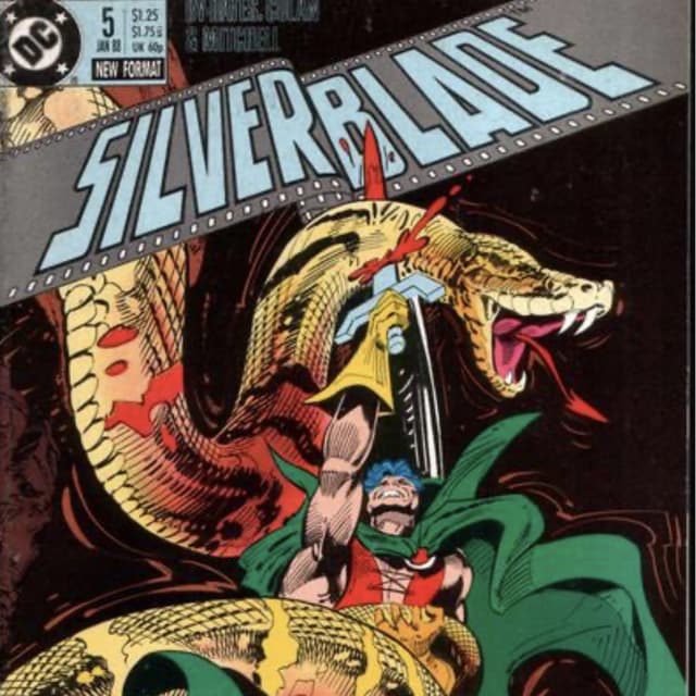 The Bronze Age of Horror Comics! Silverblade 5, 1987 w/JJG!