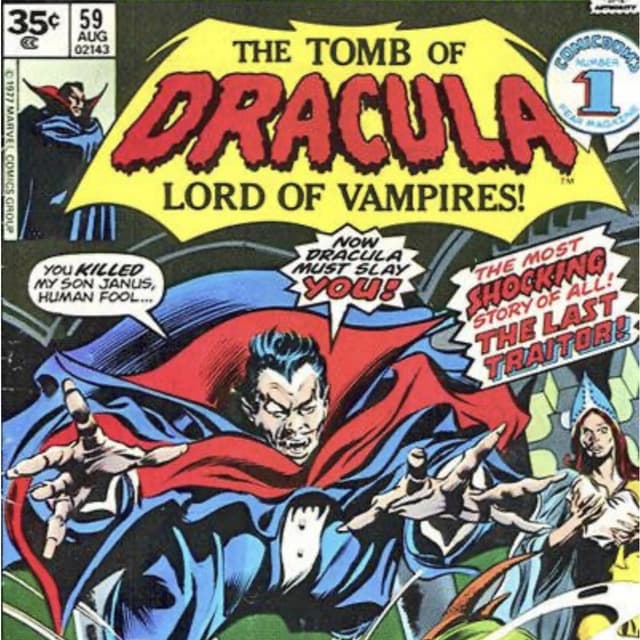 The Bronze Age of Horror Comics! The Tomb of Dracula 57/58, 1977 w/Scott West!