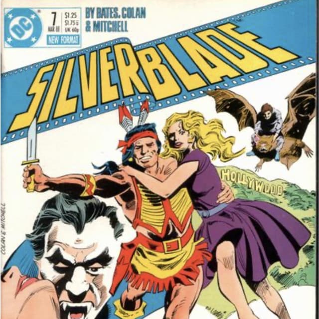 The Bronze Age of Horror Comics! Silverblade 7, 1988 w/Jeremiah!