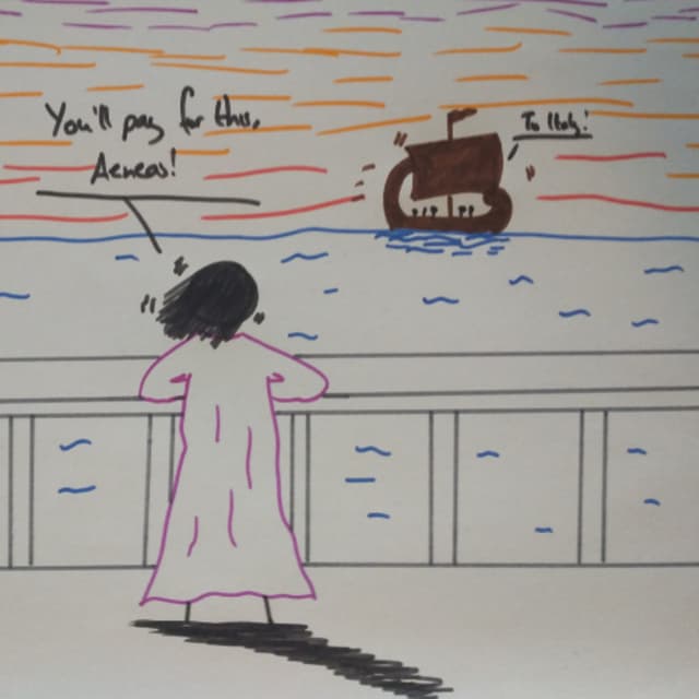 82- Aeneid Part II: The Path to Italy is Paved With Graves