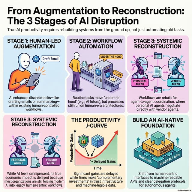 From Augmentation to Reconstruction: Guiding the AI Disruption to the Good Place
