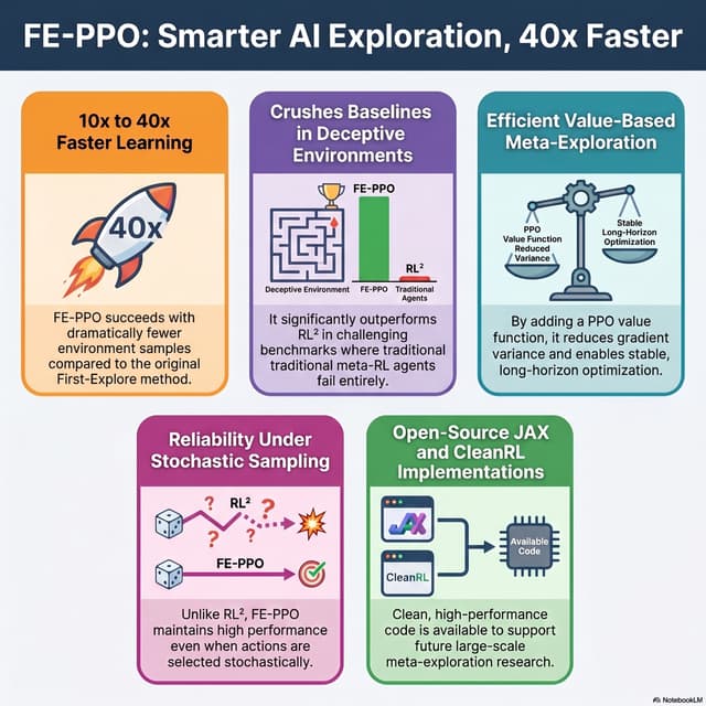 First-Explore PPO : Learning Meta-Exploration with Proximal Policy Optimization