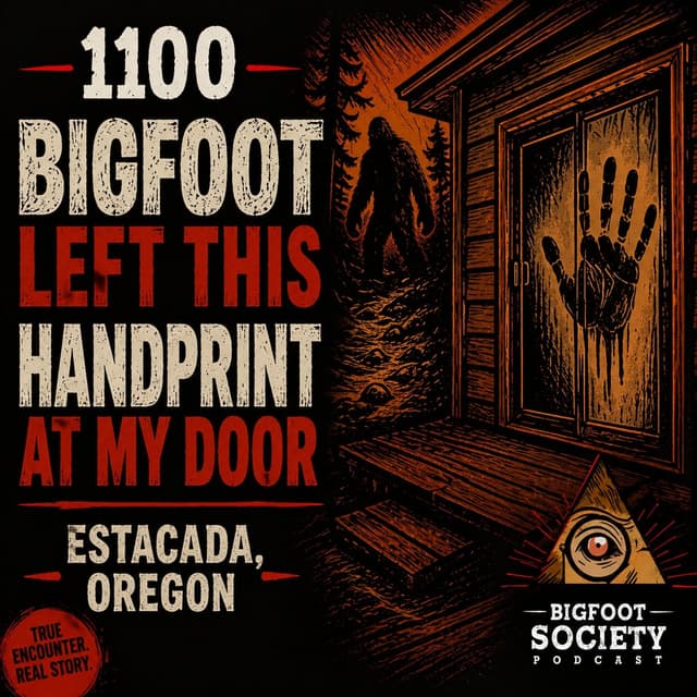Terrified in an Oregon Cabin: Bigfoot Left a Giant Handprint at My Door | Estacada Encounter