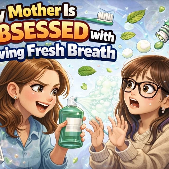 My Mother Is Obsessed with Having Fresh Breath| Share the podcast