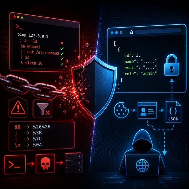 Course 38 - Web Security Known Web Attacks | Episode 2: RCE Filter Bypassing and JSON Hijacking