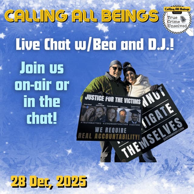 LIVE Chat w/Bea and D.J. - join us on-air or in chat!