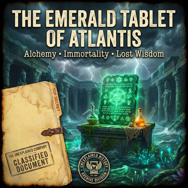 The Emerald Tablet of Atlantis: Alchemy’s Lost Recipe for Immortality