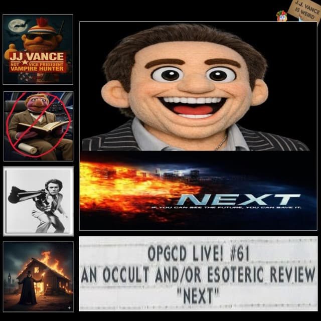 OpGCD Live! 61 - An Occult and/or Esoteric Review of "Next" (Nic Cage Wizardry meets Philip K Dick)