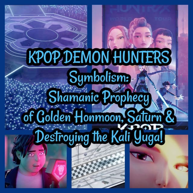 KPOP DEMON HUNTERS Symbolism: Shamanic Prophecy of Golden Honmoon, Saturn & Destroying the Kali Yuga!