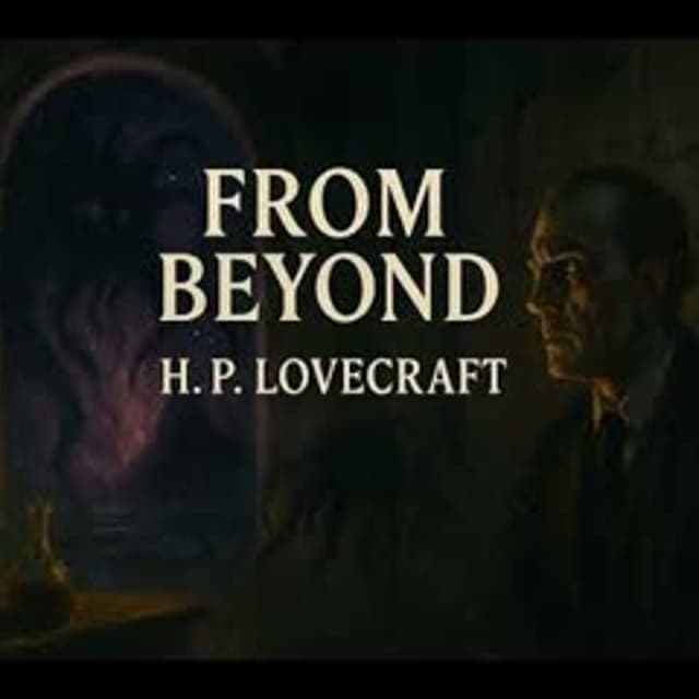 "From Beyond" by H.P. Lovecraft | Sci-Fi & Cosmic Horror Short Story (Full Audiobook)