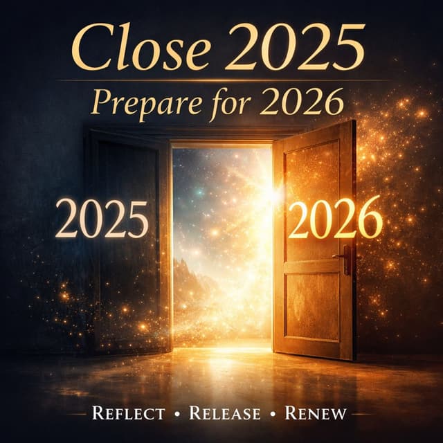 Think, Believe and Manifest Show - Close 2025 with Clarity: A Spiritual Reset to Prepare for 2026